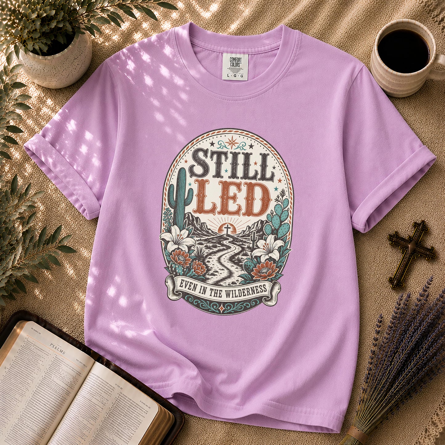 Still Led Western Boho Christian T-Shirt
