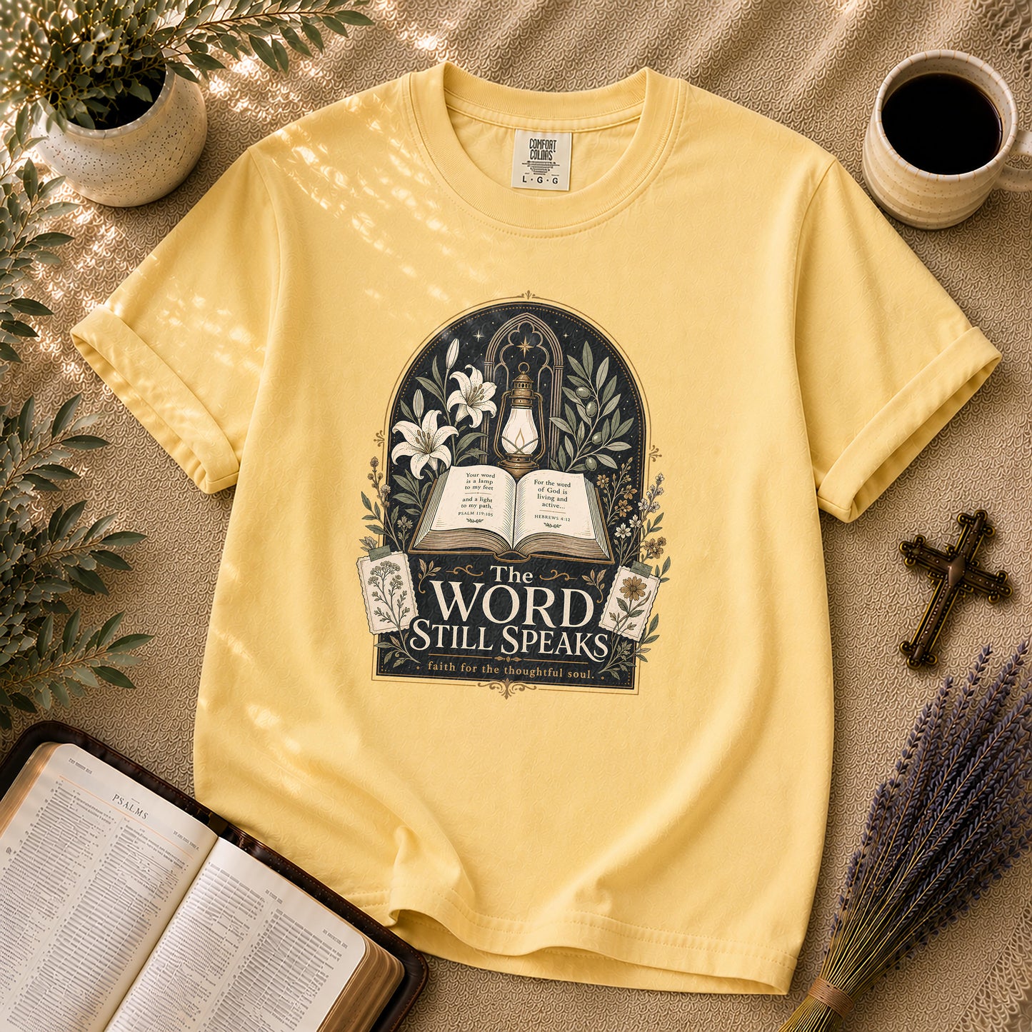 The Word Still Speaks Christian Dark Academia T-Shirt