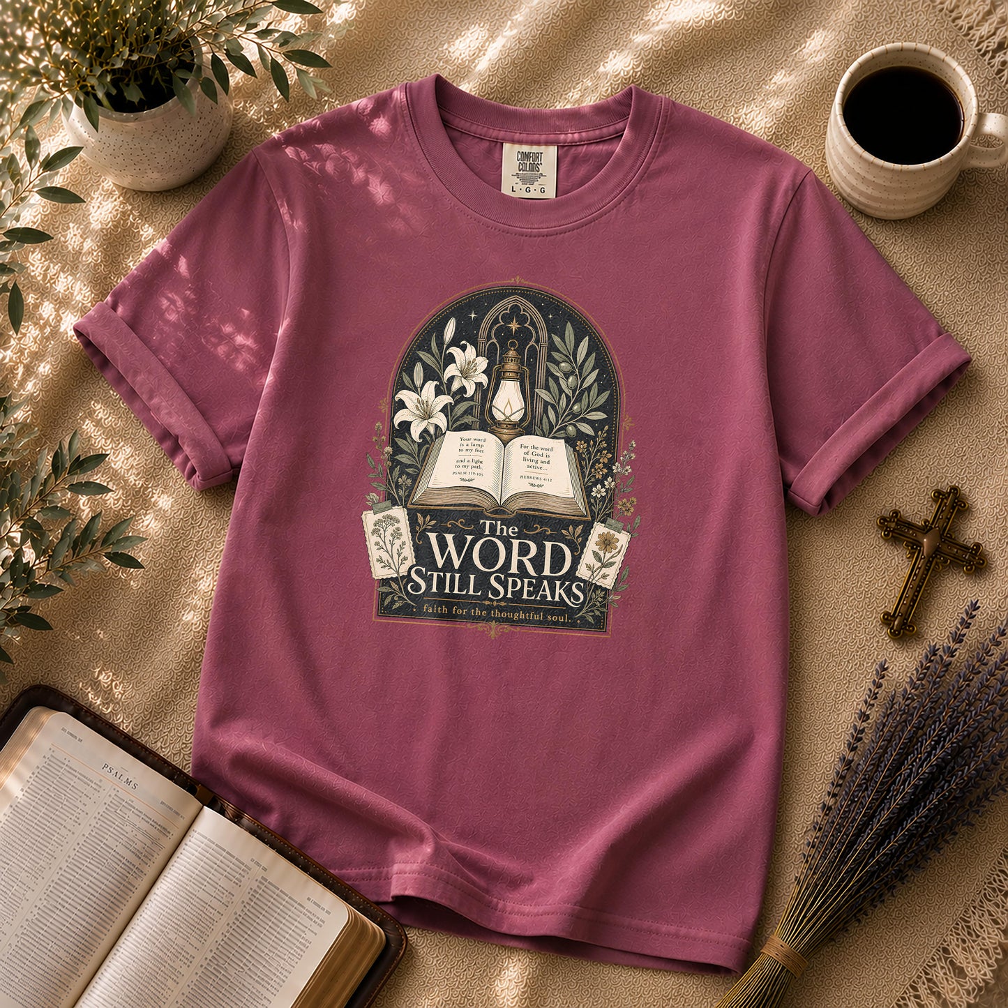 The Word Still Speaks Christian Dark Academia T-Shirt