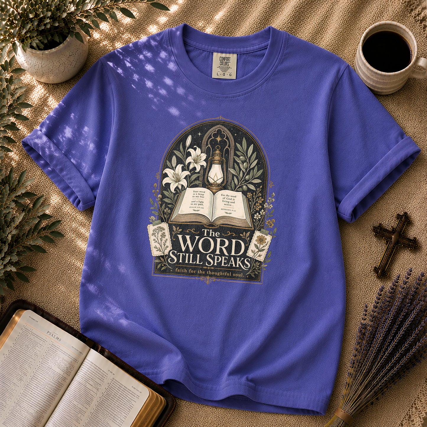 The Word Still Speaks Christian Dark Academia T-Shirt