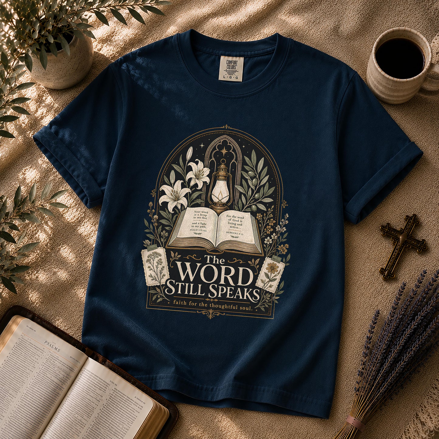 The Word Still Speaks Christian Dark Academia T-Shirt