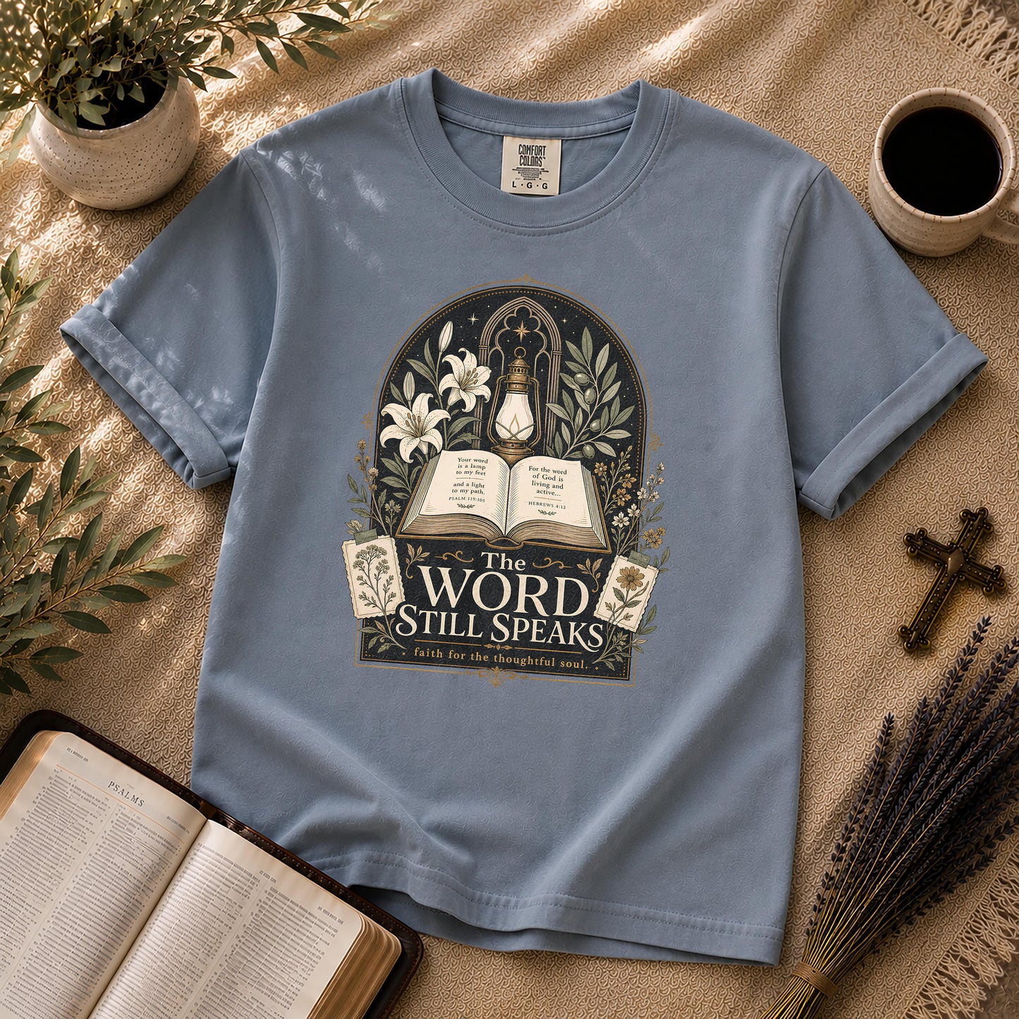The Word Still Speaks Christian Dark Academia T-Shirt