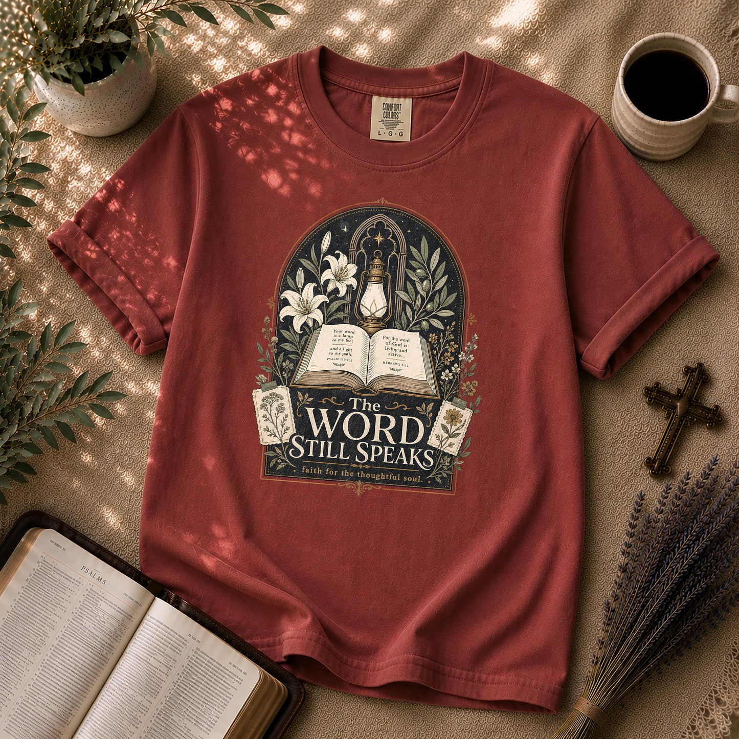 The Word Still Speaks Christian Dark Academia T-Shirt