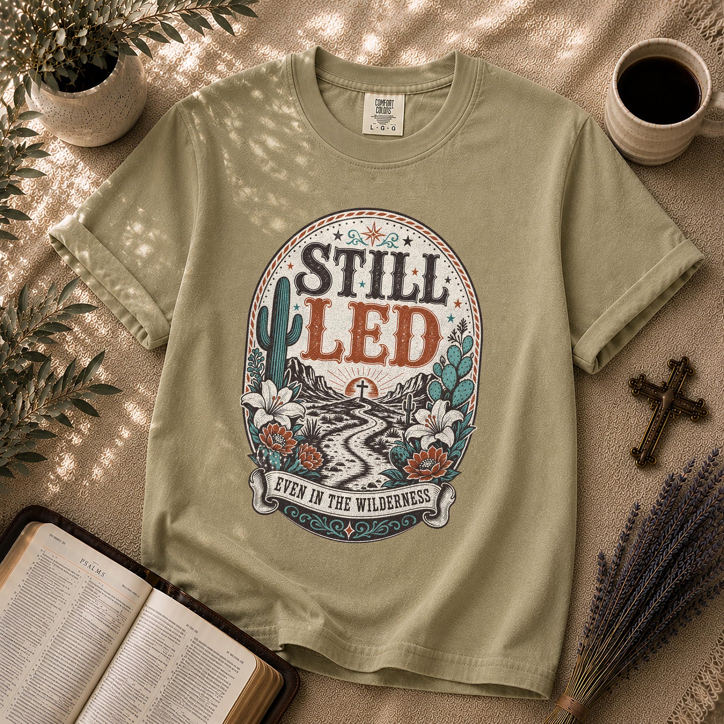 Still Led Western Boho Christian T-Shirt
