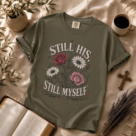 Still His Still Myself Soft Grunge Christian T-Shirt