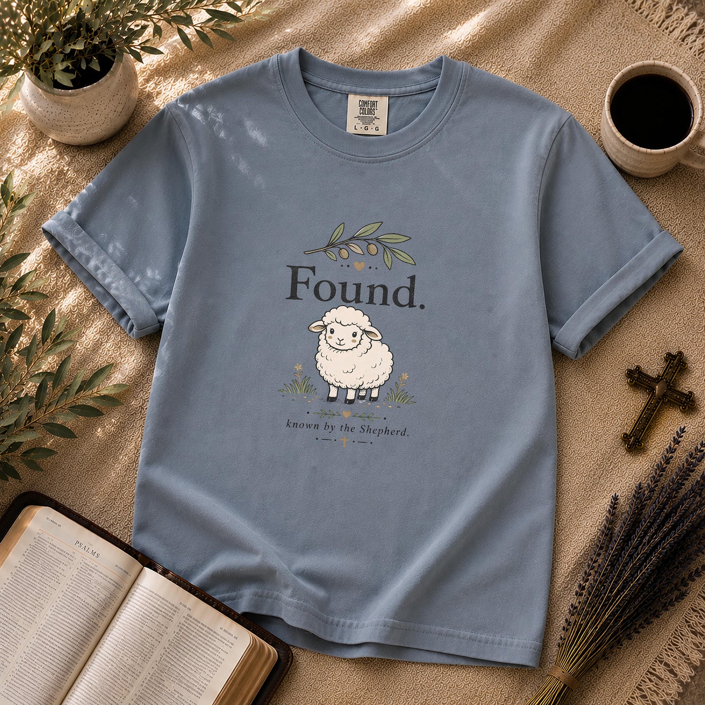 Found Minimalist Christian Sheep T-Shirt