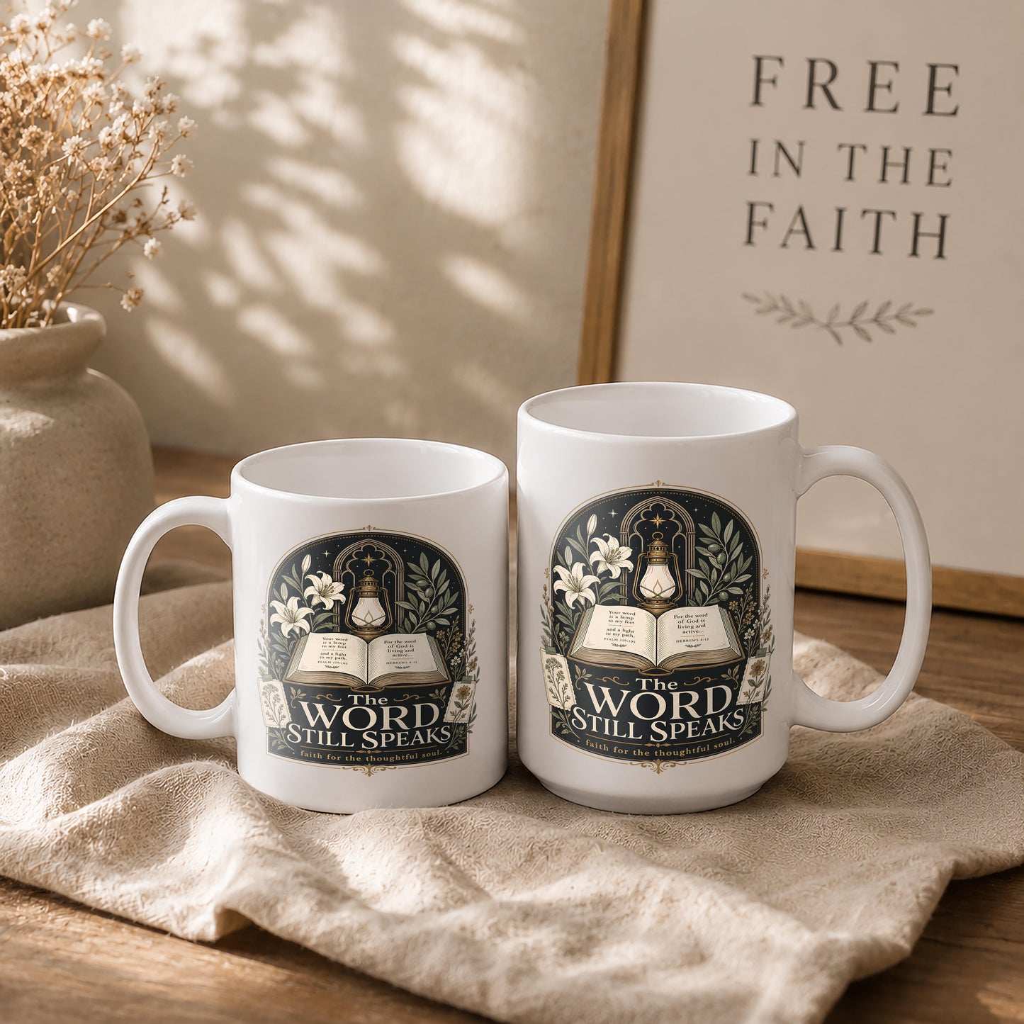 The World Still Speaks Dark Academia Coffee Mug