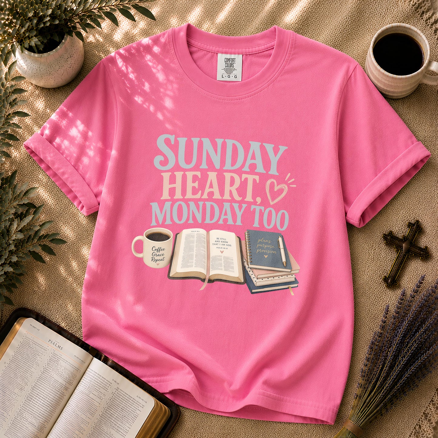 Sunday Heart Monday Too Christian Shirt