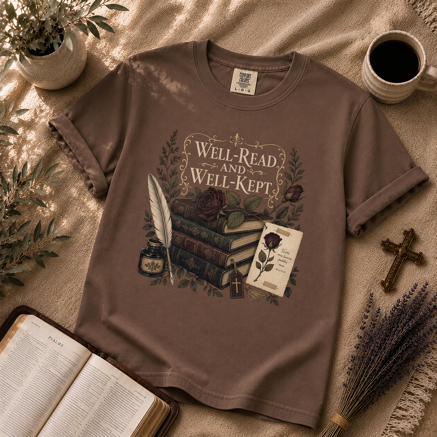 Well Read and Well Kept Christian T-Shirt