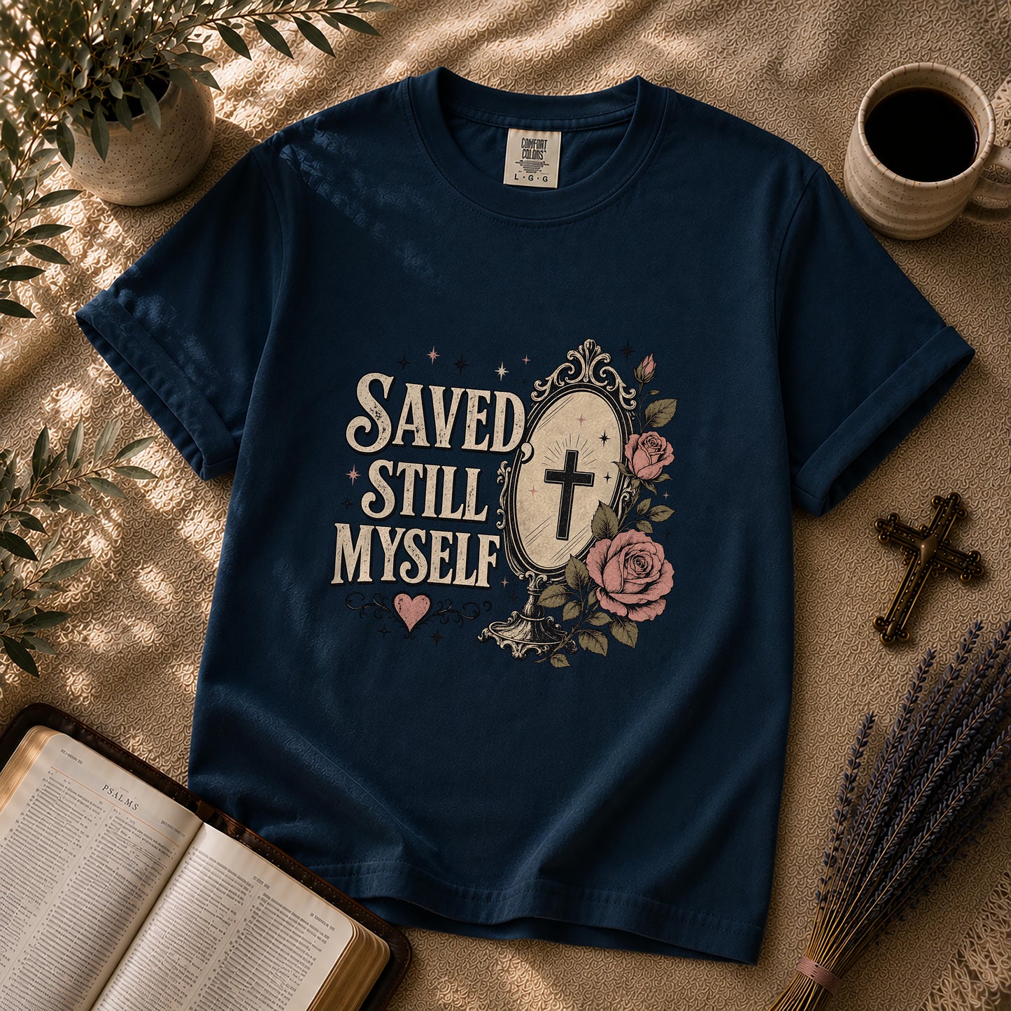Saved Still Myself Alternative Christian T-Shirt