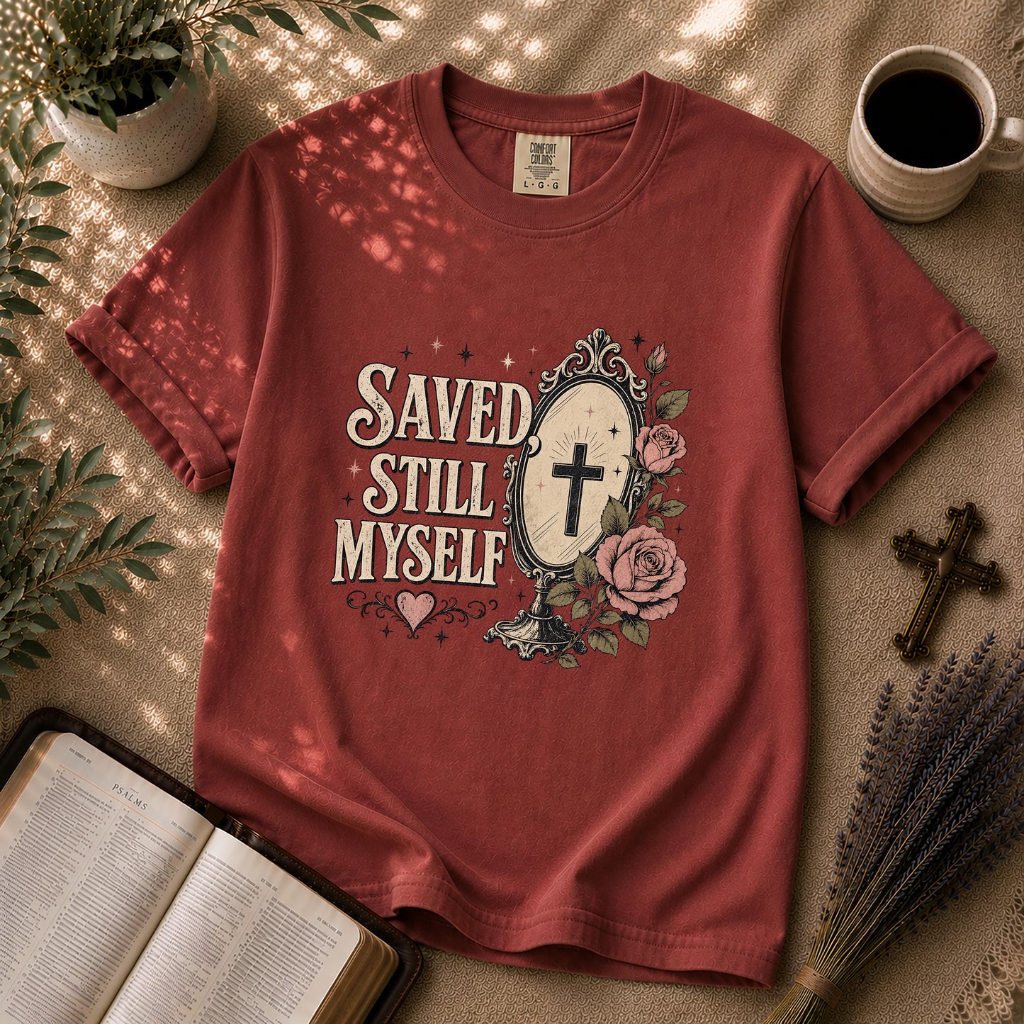 Saved Still Myself Alternative Christian T-Shirt