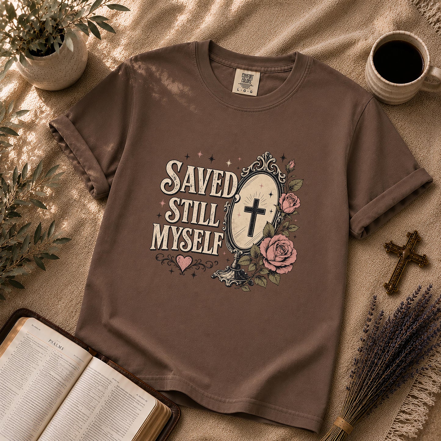 Saved Still Myself Alternative Christian T-Shirt