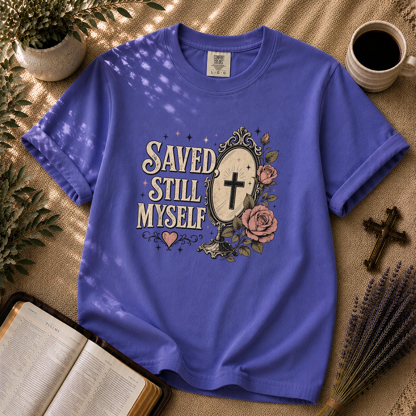 Saved Still Myself Alternative Christian T-Shirt