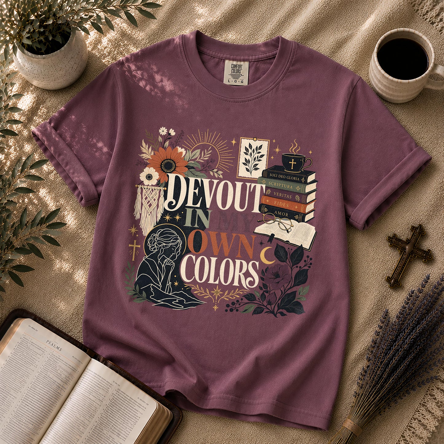Devout in My Own Colors Christian T-Shirt