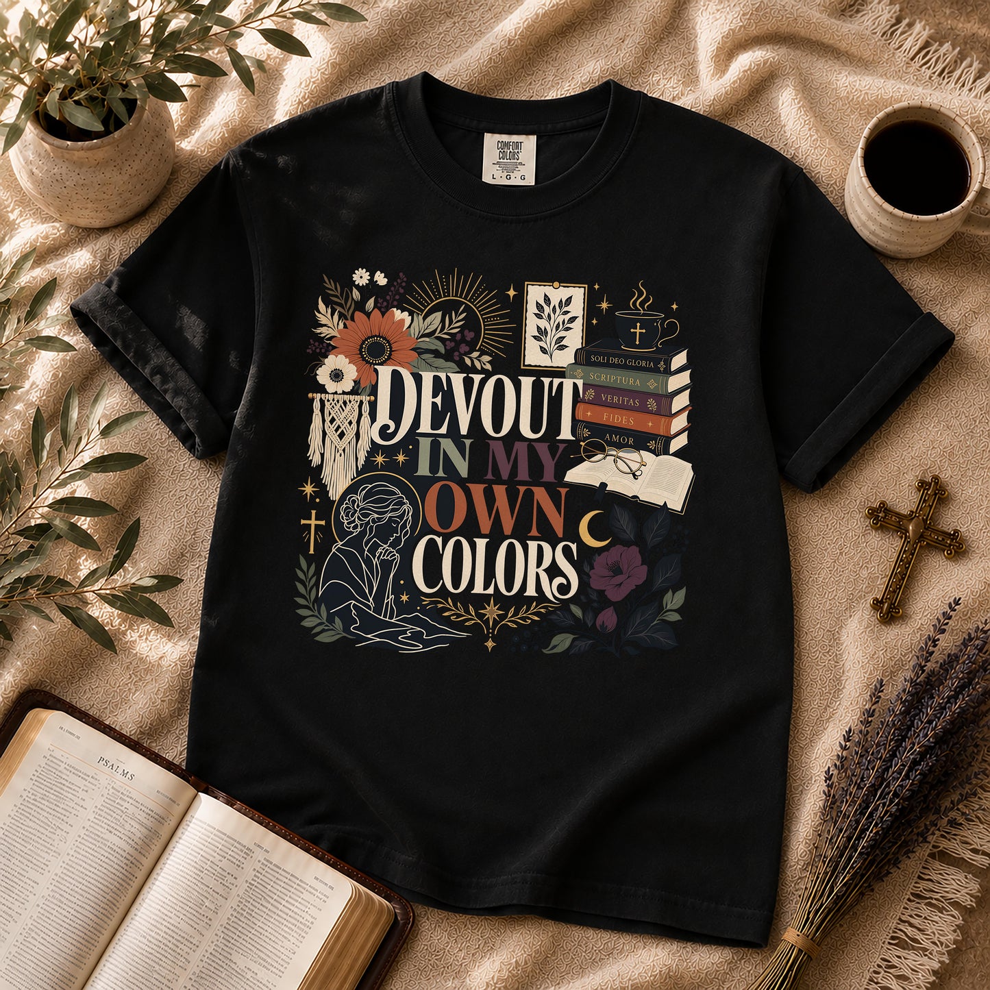 Devout in My Own Colors Christian T-Shirt
