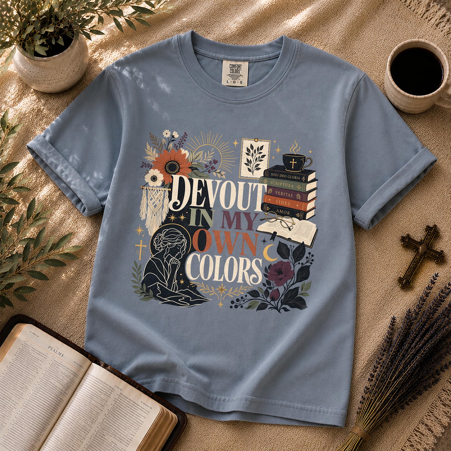 Devout in My Own Colors Christian T-Shirt