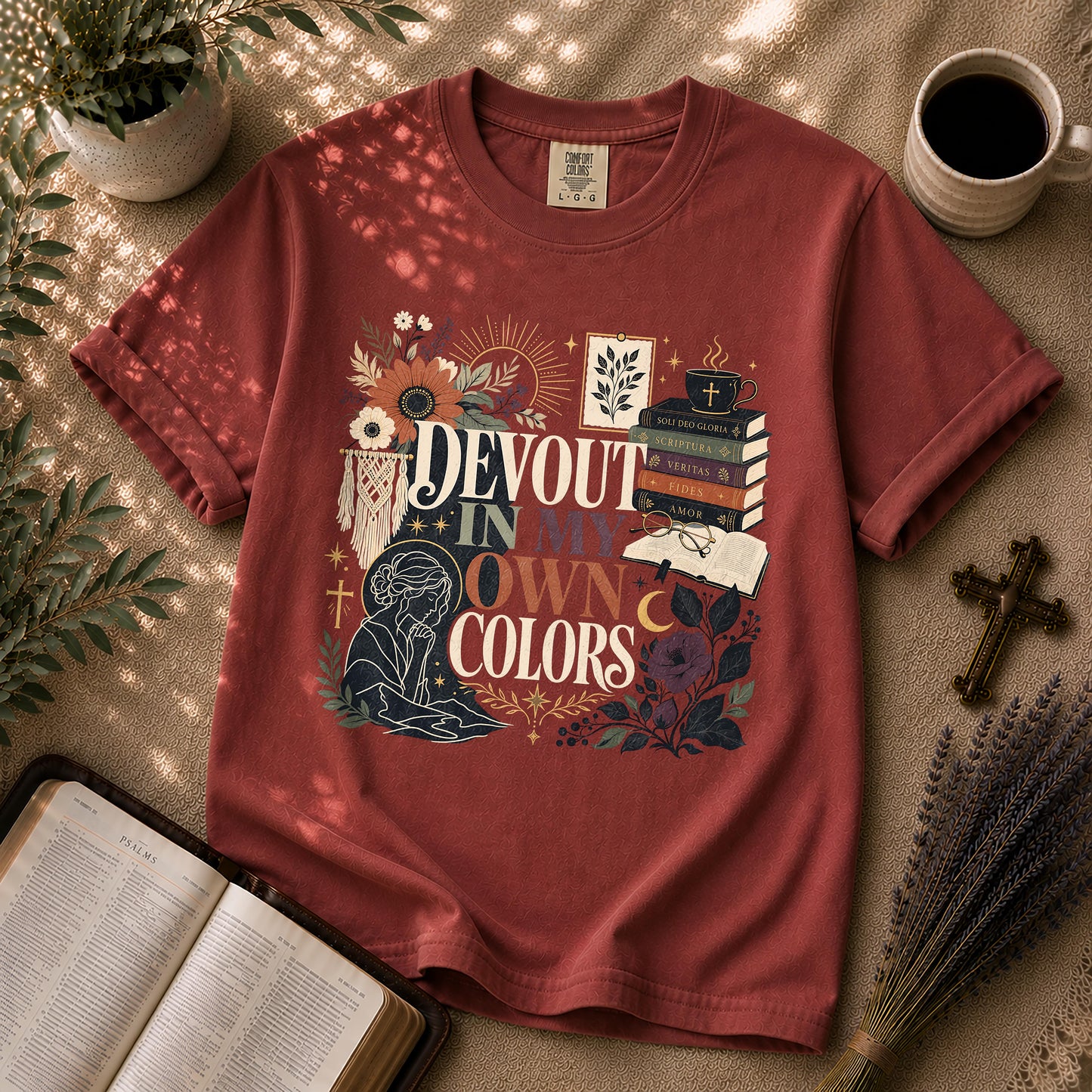 Devout in My Own Colors Christian T-Shirt