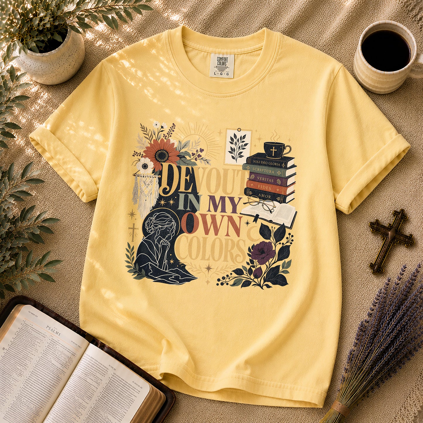 Devout in My Own Colors Christian T-Shirt
