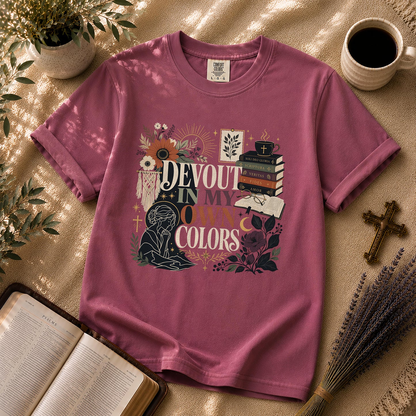 Devout in My Own Colors Christian T-Shirt