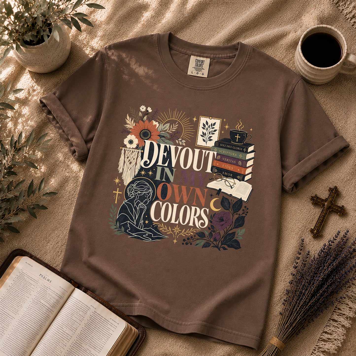 Devout in My Own Colors Christian T-Shirt