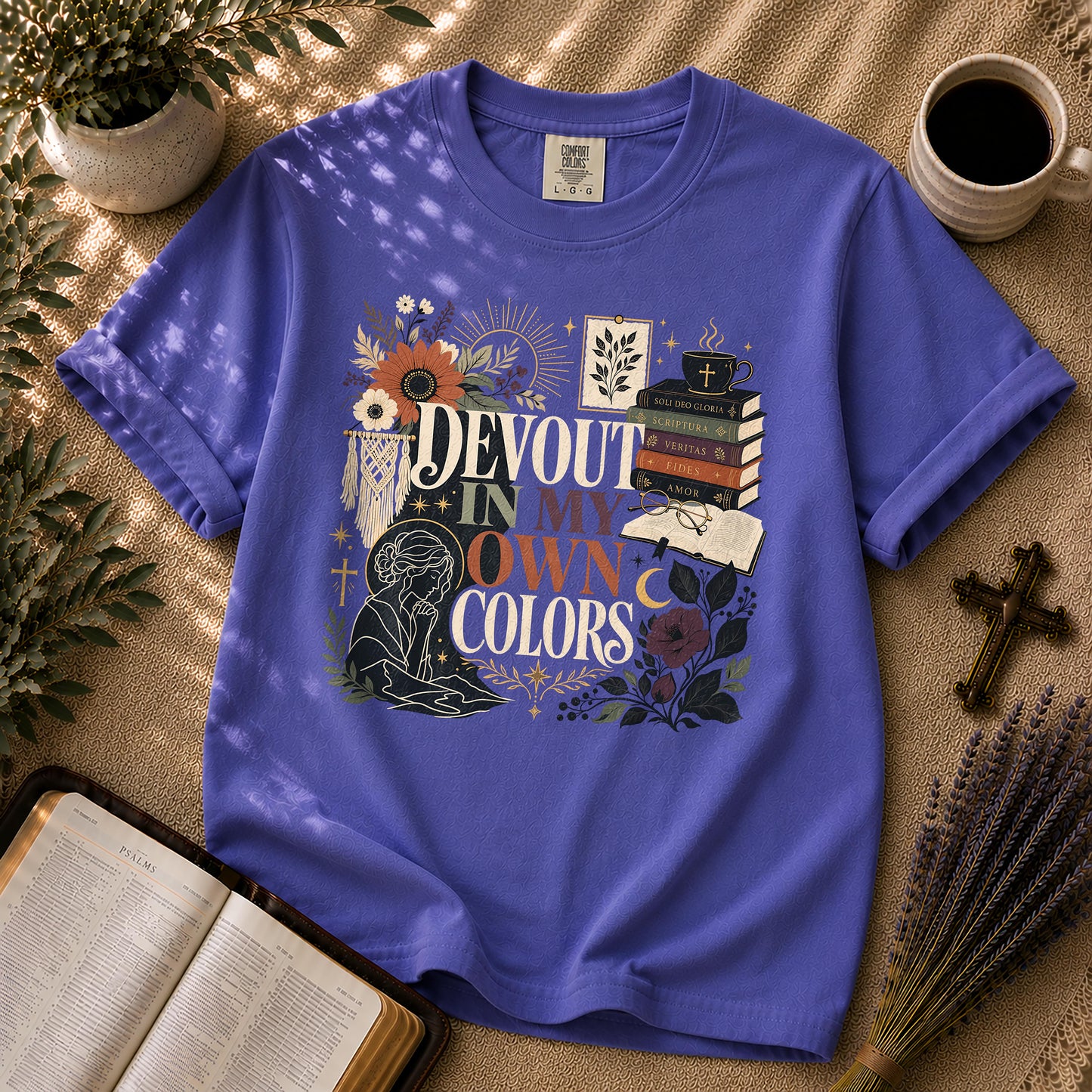Devout in My Own Colors Christian T-Shirt