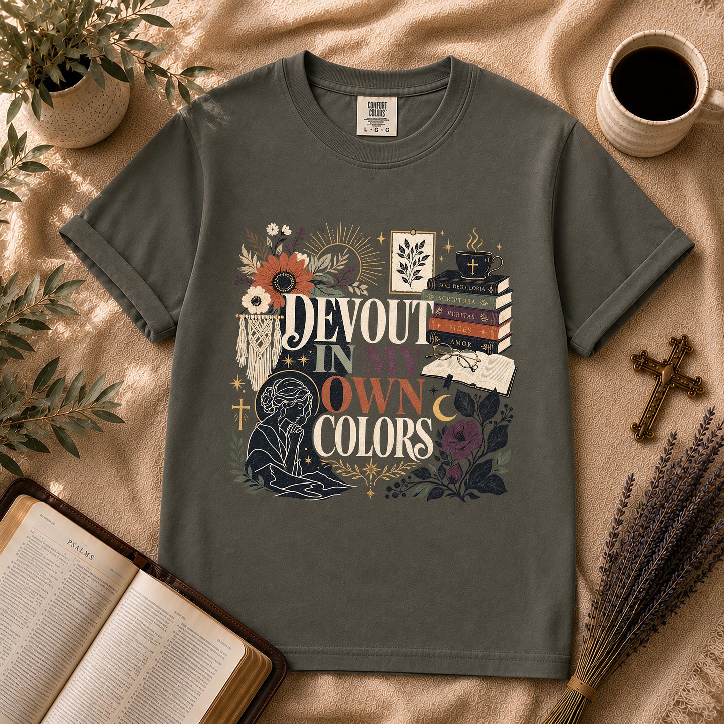 Devout in My Own Colors Christian T-Shirt