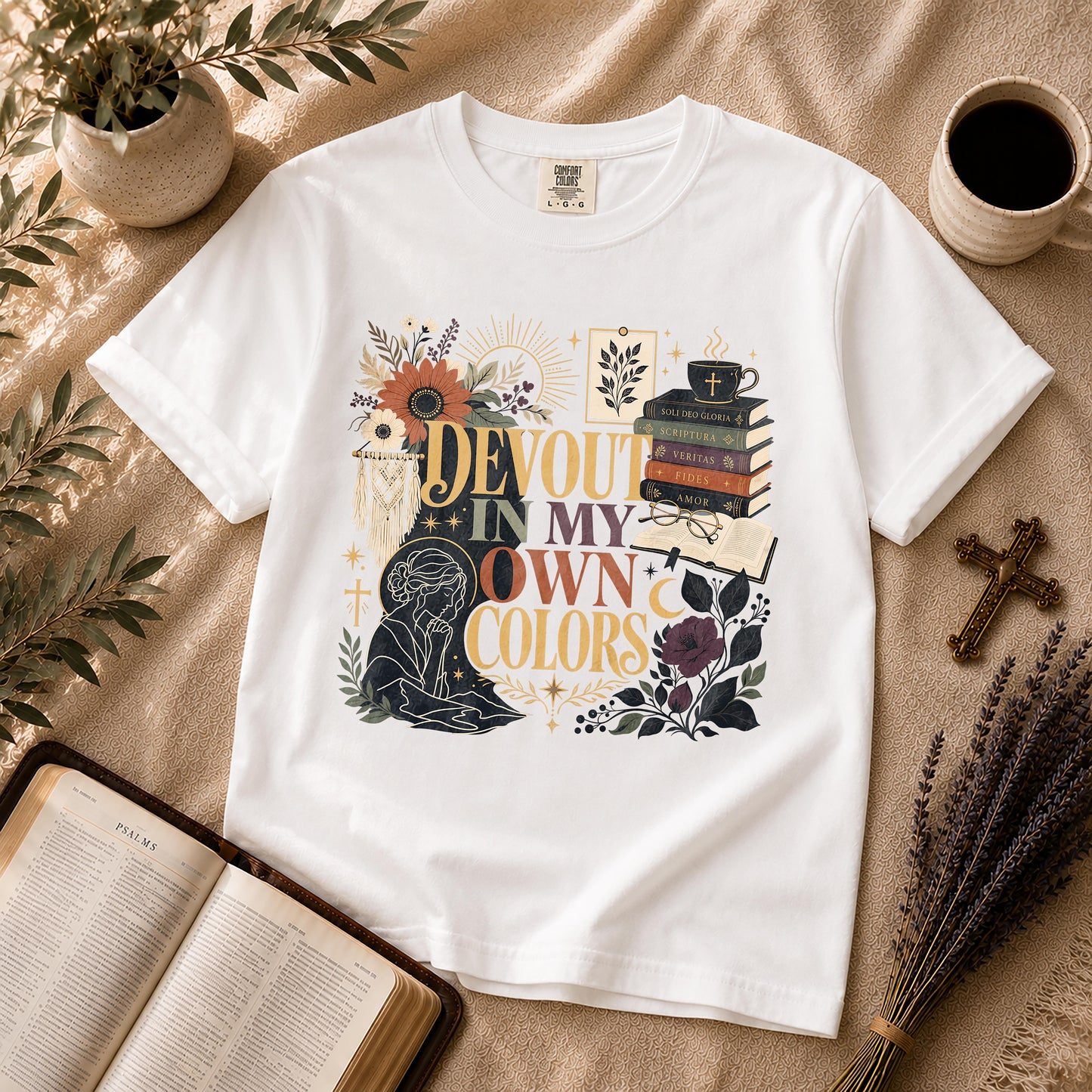 Devout in My Own Colors Christian T-Shirt