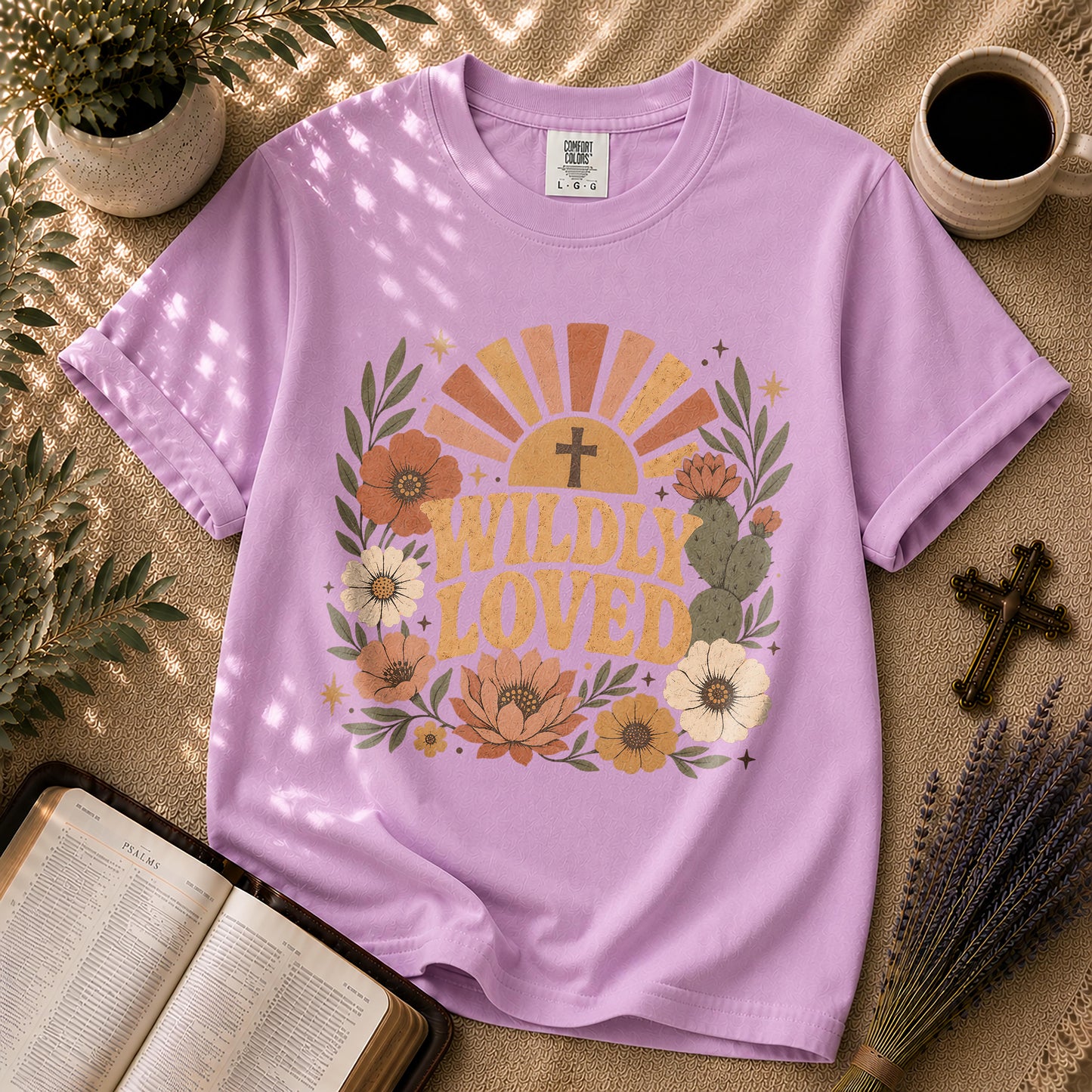 Wildly Loved Boho Christian T-Shirt