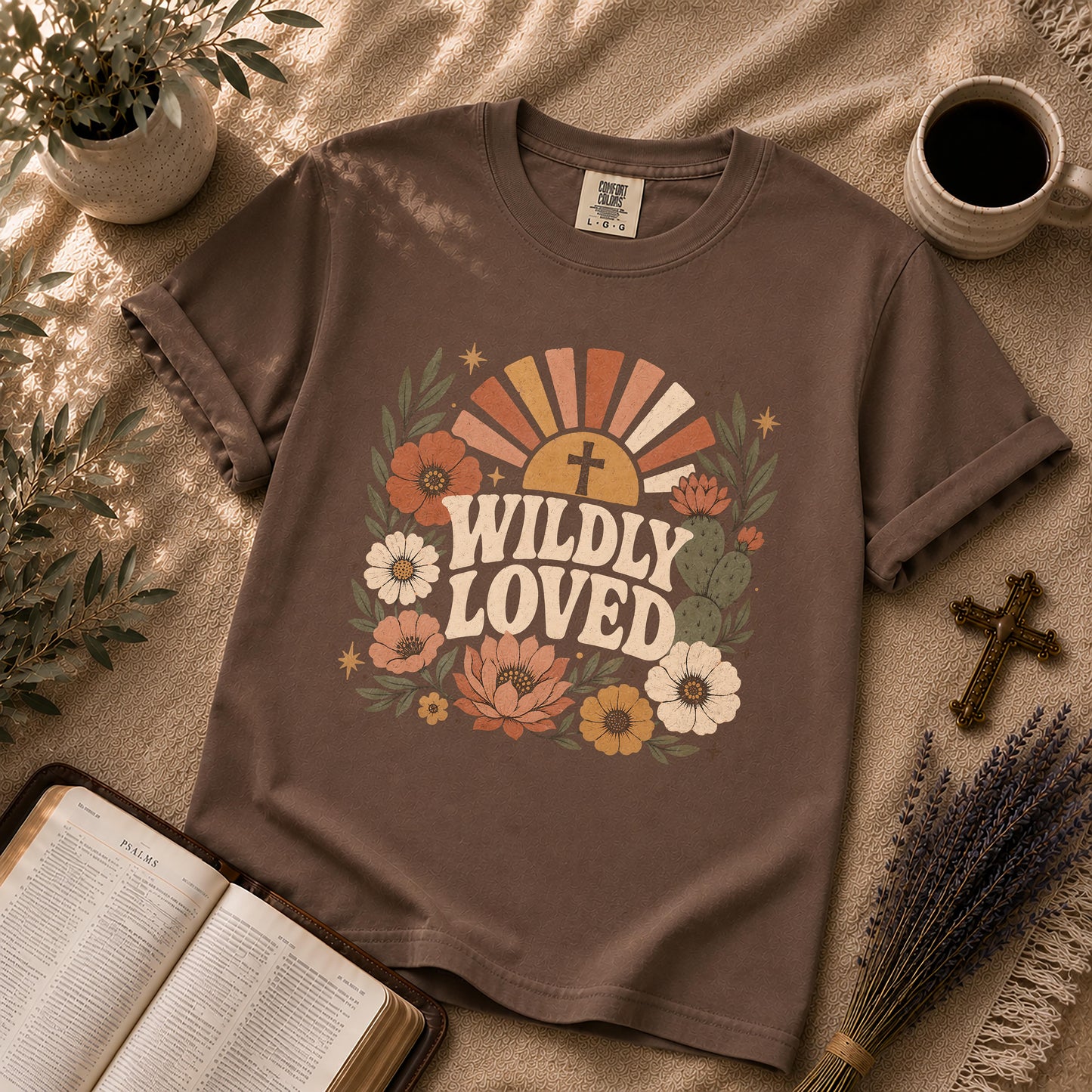Wildly Loved Boho Christian T-Shirt