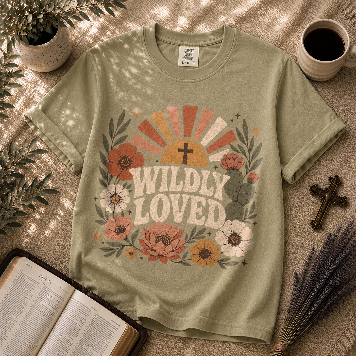 Wildly Loved Boho Christian T-Shirt