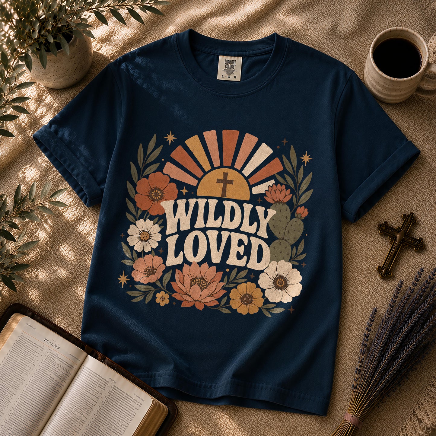 Wildly Loved Boho Christian T-Shirt
