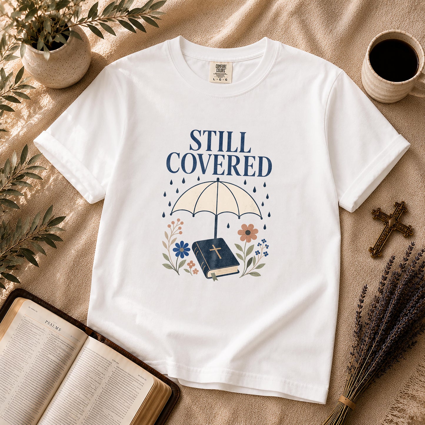 Still Covered Modern Christian T-Shirt