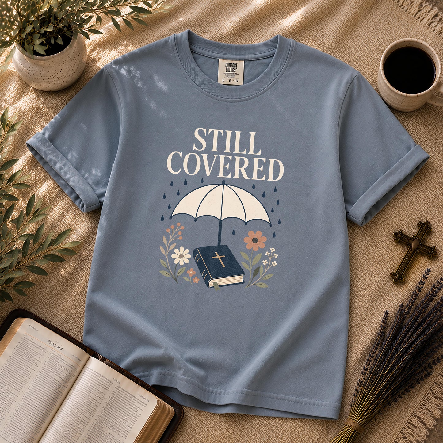 Still Covered Modern Christian T-Shirt