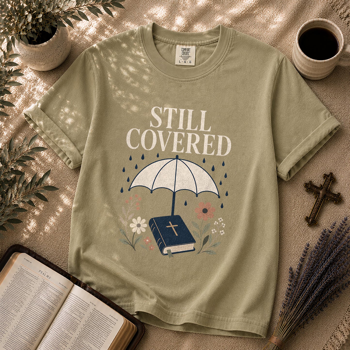 Still Covered Modern Christian T-Shirt