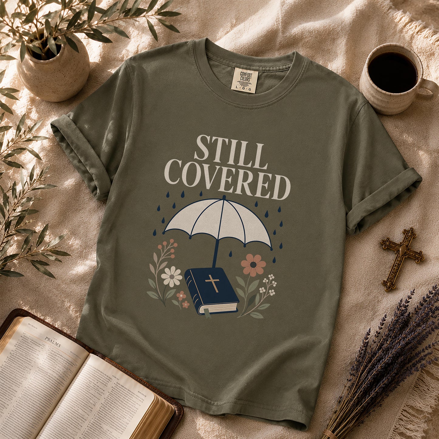 Still Covered Modern Christian T-Shirt