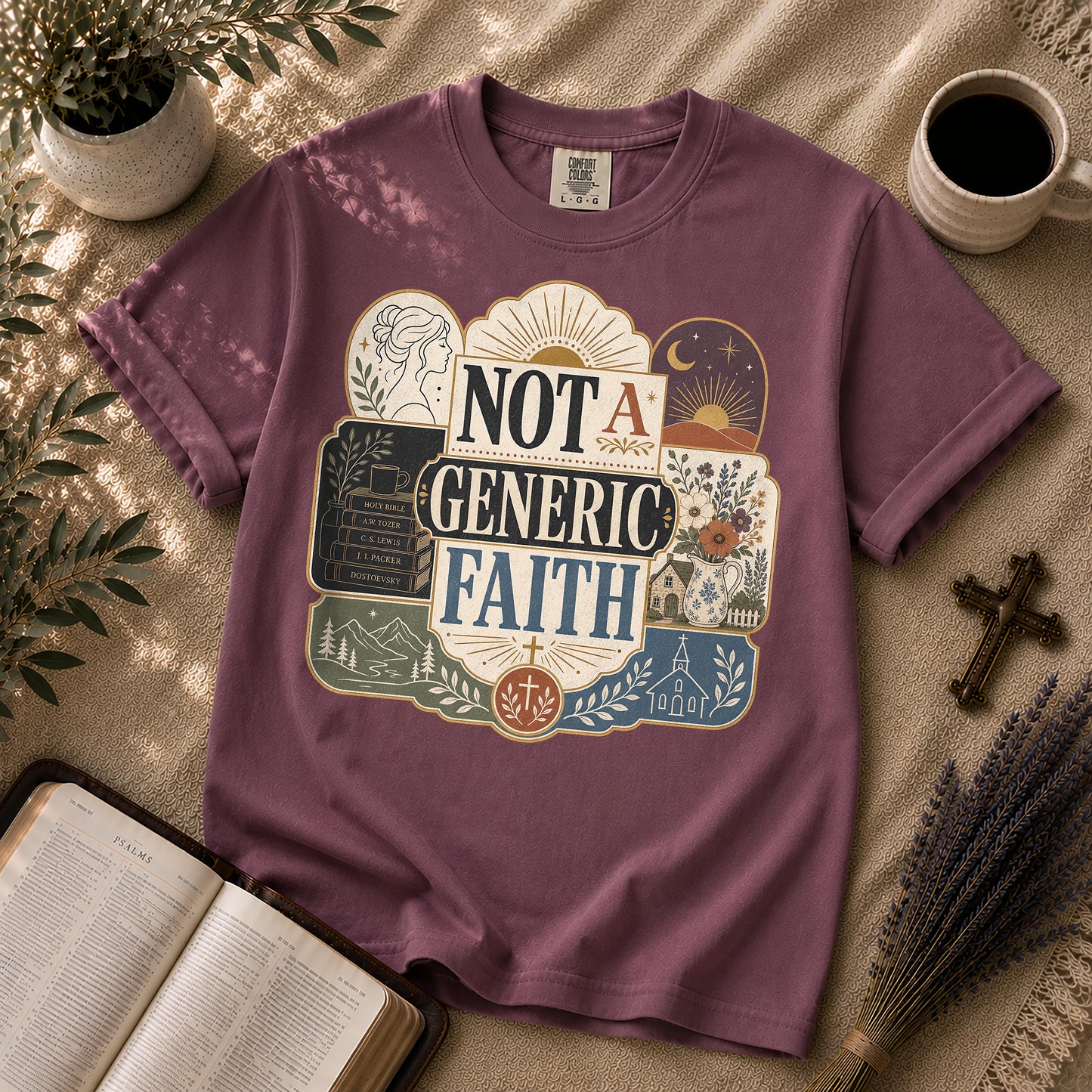 Not a Generic Faith Christian T-Shirt