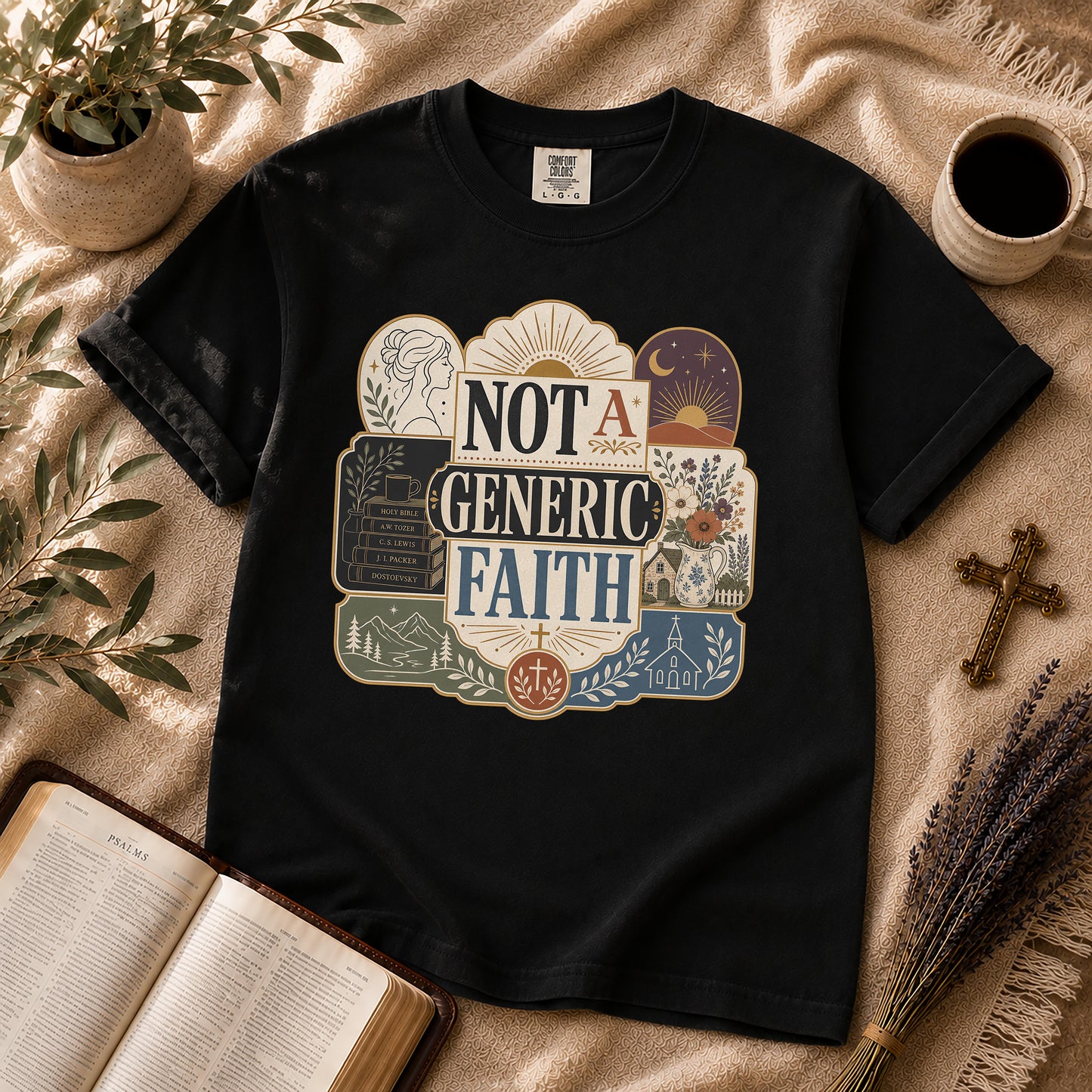 Not a Generic Faith Christian T-Shirt