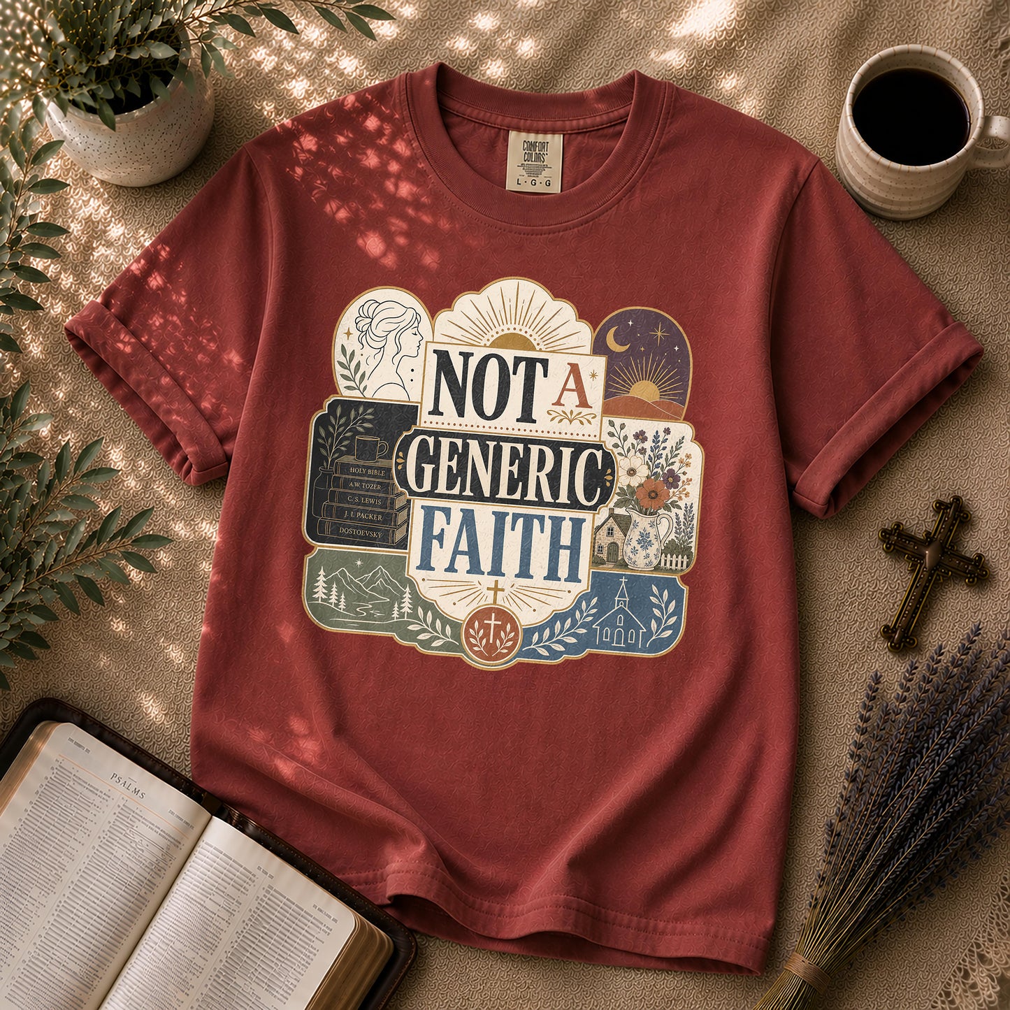 Not a Generic Faith Christian T-Shirt