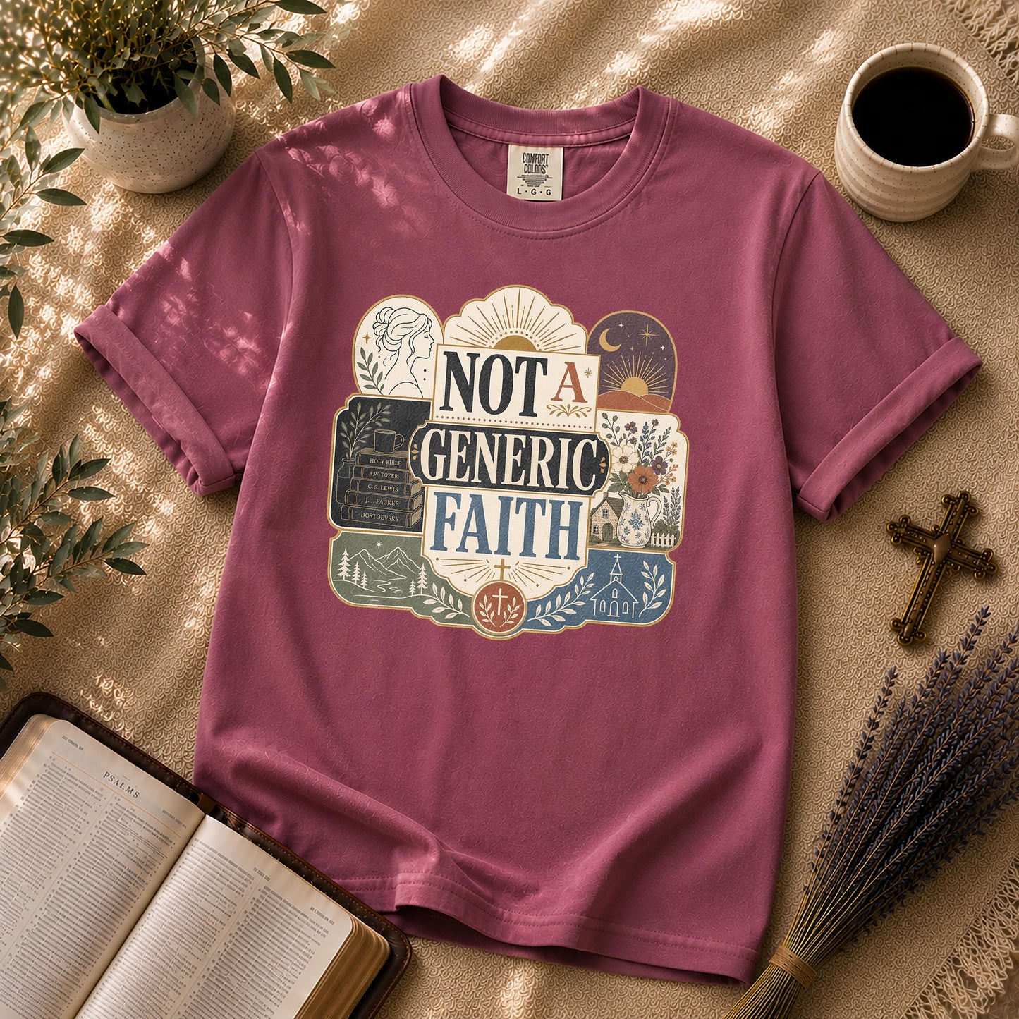 Not a Generic Faith Christian T-Shirt
