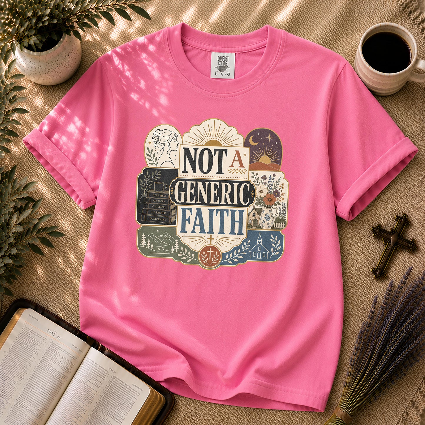 Not a Generic Faith Christian T-Shirt