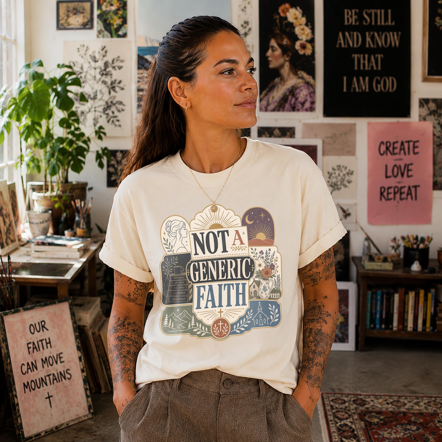 Not a Generic Faith Christian T-Shirt