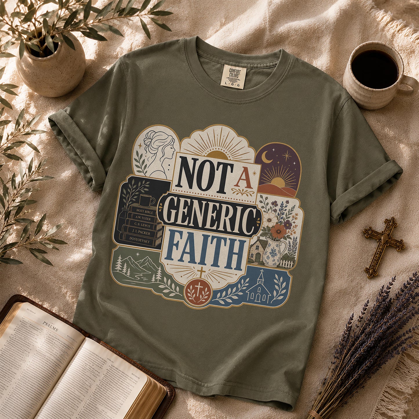 Not a Generic Faith Christian T-Shirt
